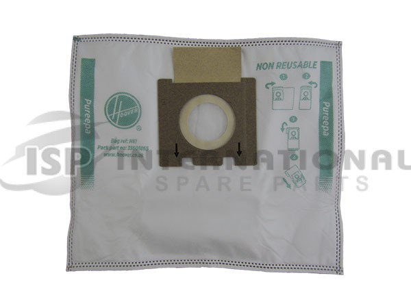 Hoover Telios Extra H81 Pure EPA Bag Pack (4)